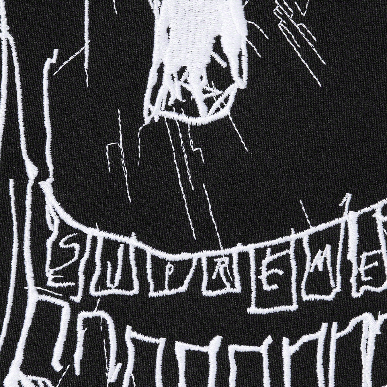 Ralph Steadman Skull Hooded Sweatshirt view 7